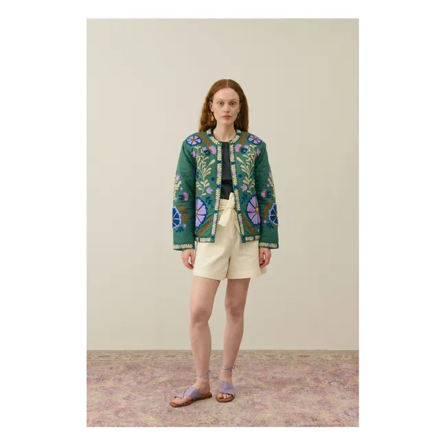 Veste Nelie Coton Bio - Collection Femme | Vert