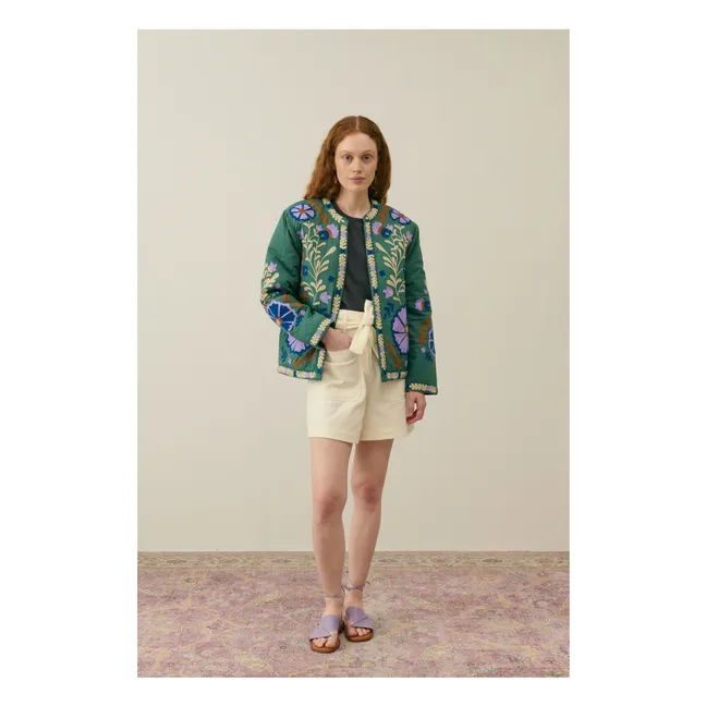 Veste Nelie Coton Bio - Collection Femme | Vert
