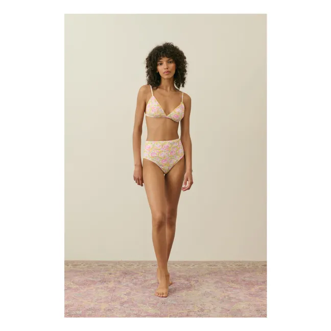 Vasalia Recycled Fiber Swimsuit Top - Women's Collection | Yellow