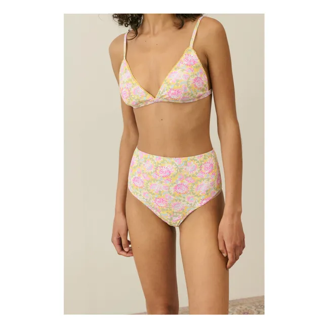 Vasalia Recycled Fiber Swimsuit Top - Women's Collection | Yellow