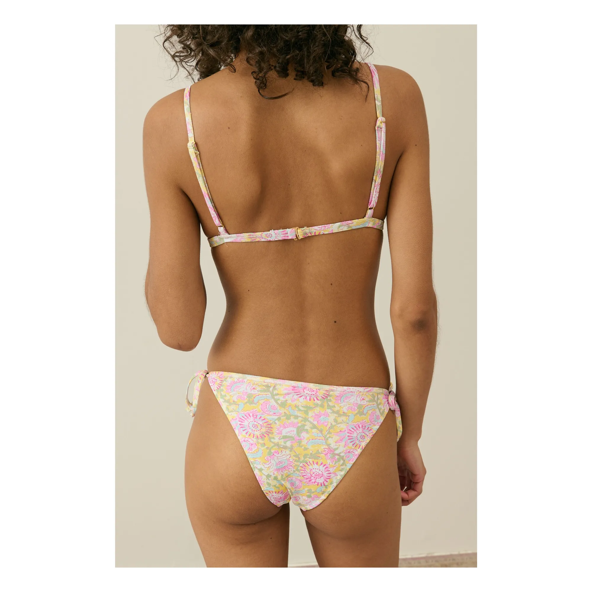 Louise Misha Women's Yellow Lenora Recycled Fiber Swimsuit Bottoms - Collection