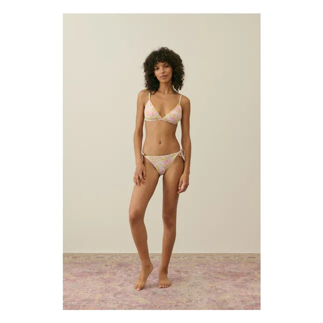 Braga de baño Lenora de fibras recicladas - Colección Mujer | Amarillo