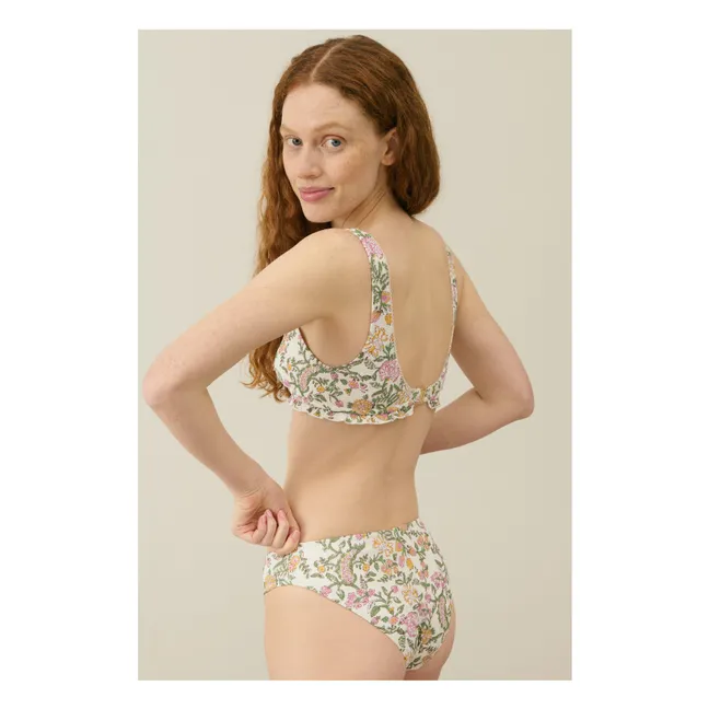 Ohau Recycled Fiber Swimsuit Top - Women's Collection | Cream