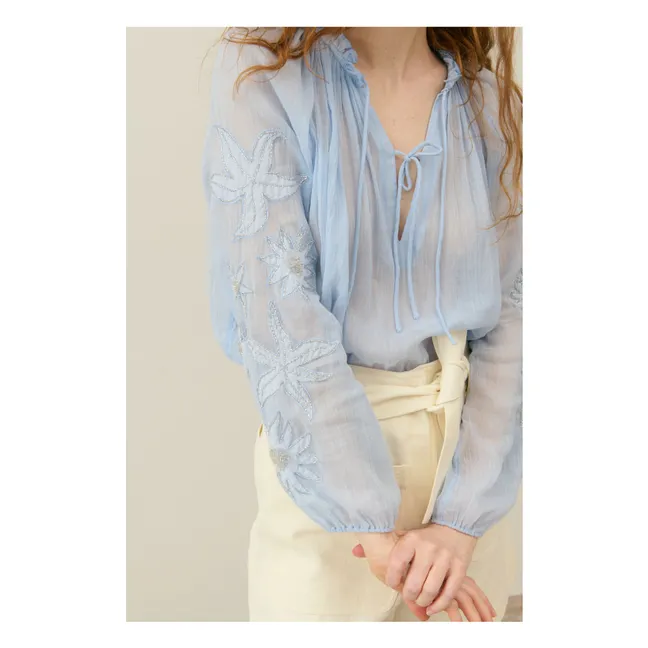 Blouse Nicoliana - Collection Femme | Bleu ciel