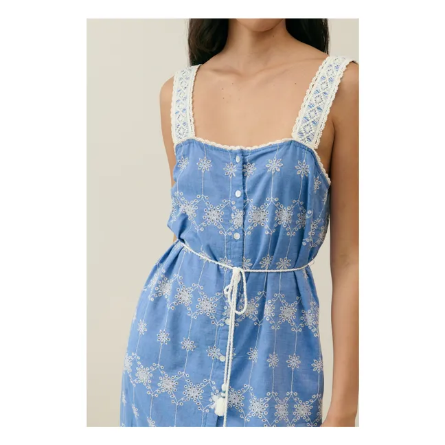 Robe Guanareva Coton Bio - Collection Femme | Bleu