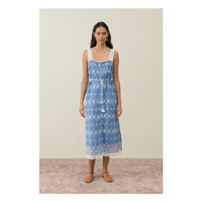Robe Guanareva Coton Bio - Collection Femme | Bleu