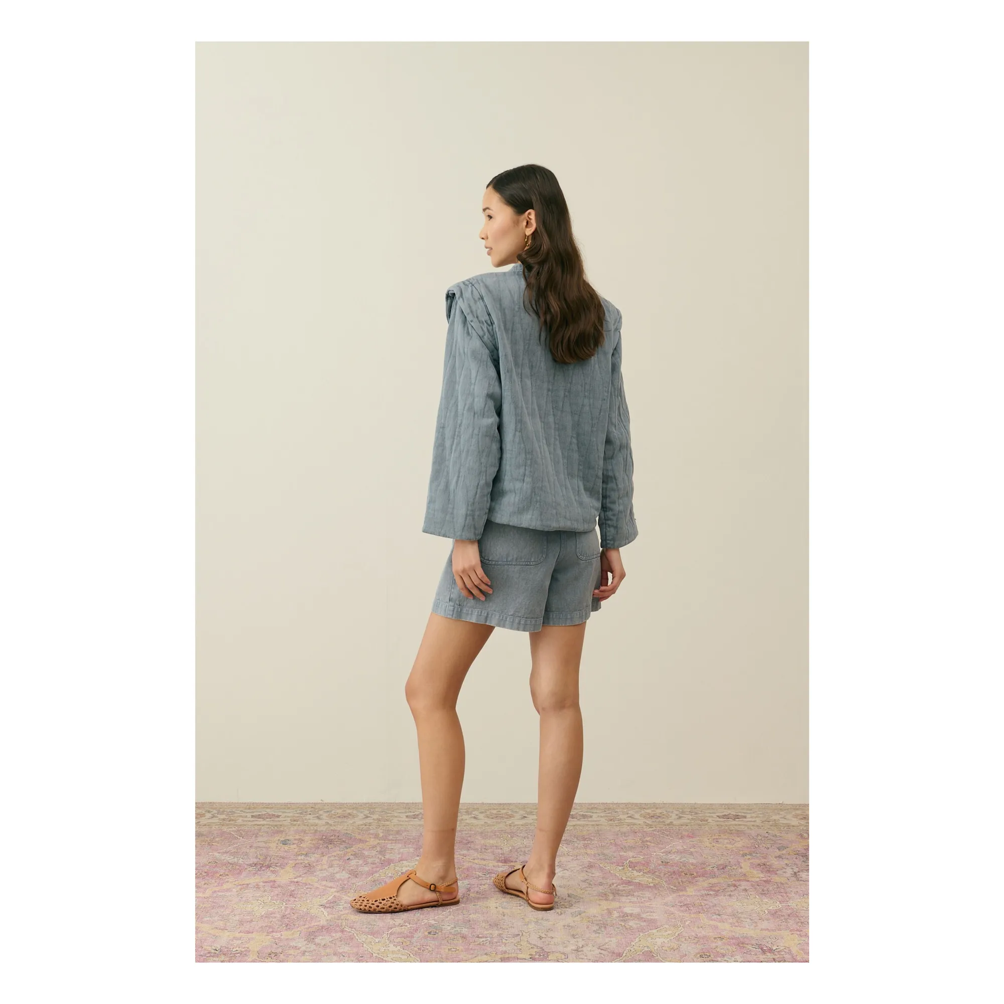 Veste Horicia Coton Bio - Collection Femme | Gris- Image produit n°1