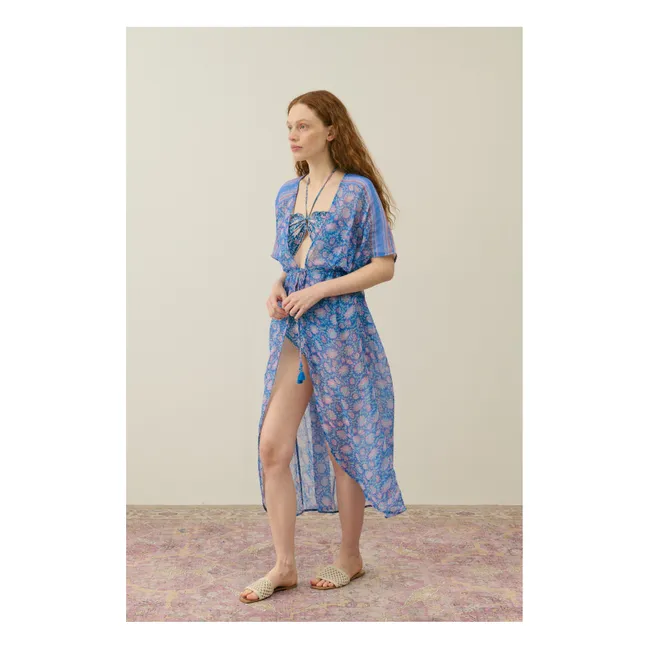 Kimono Chill Coton Bio - Collection Femme | Bleu