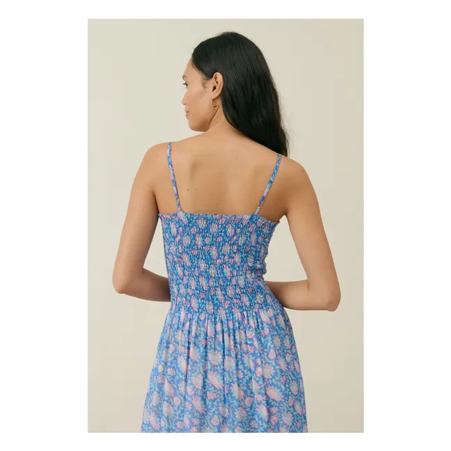 Robe Marciane Coton Bio - Collection Femme | Bleu