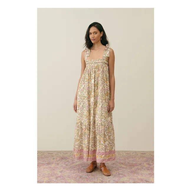 Robe Marcelette Coton Bio - Collection Femme | Crème