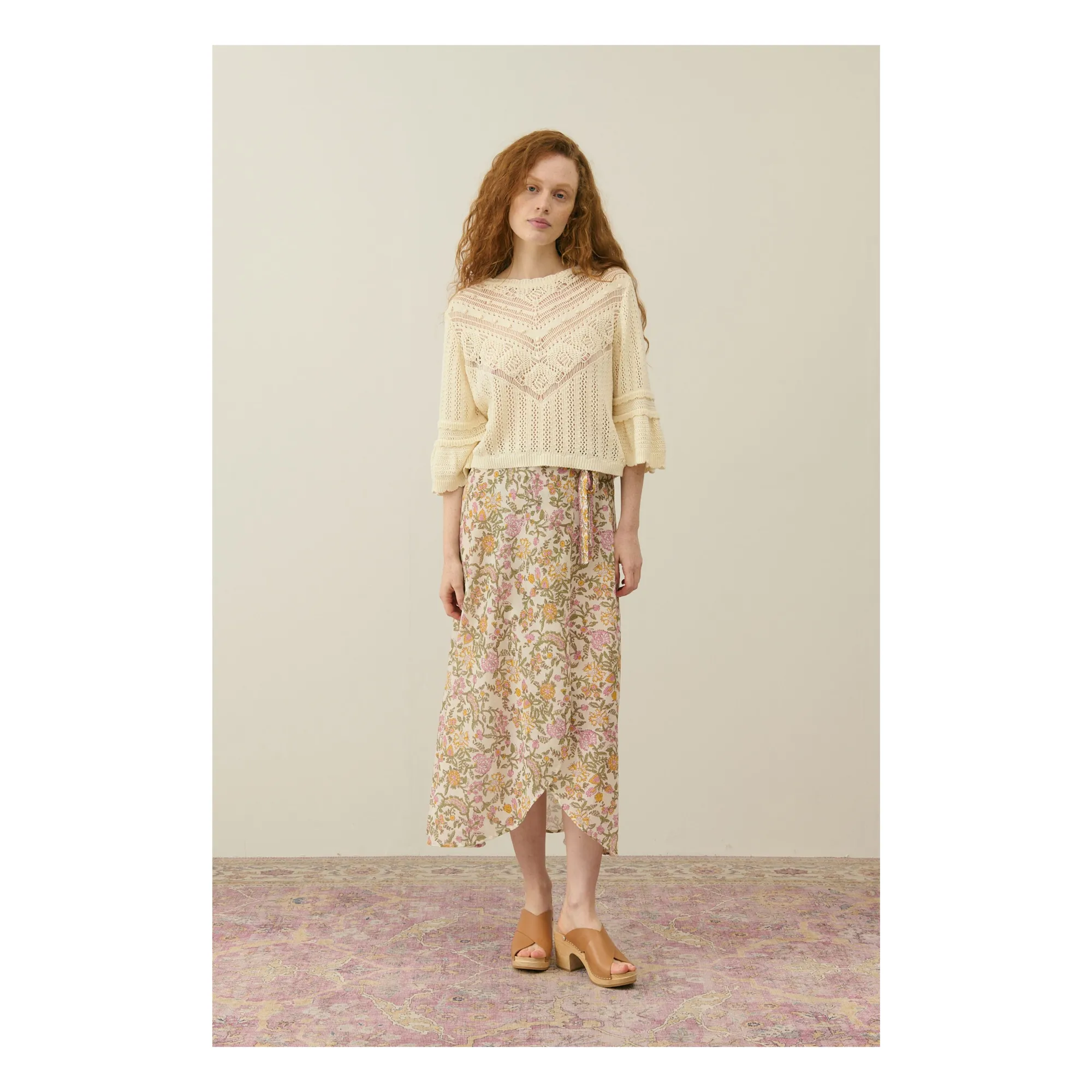 Louise Misha Women's Cream Croisette Sweater - Collection
