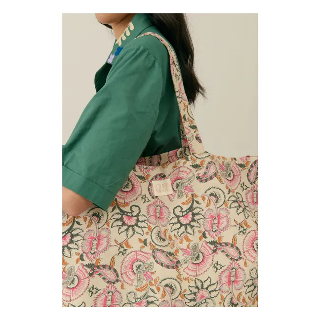 Tote Bag Beverly Bio-Baumwolle - Damenkollektion | Cremefarben