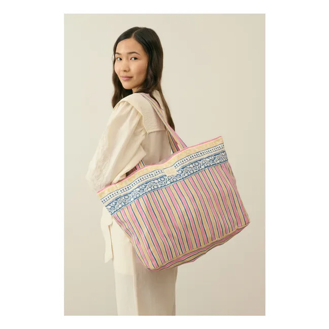 Tote Bag Beverly Bio-Baumwolle - Damenkollektion | Rosa