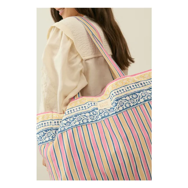 Tote Bag Beverly Bio-Baumwolle - Damenkollektion | Rosa
