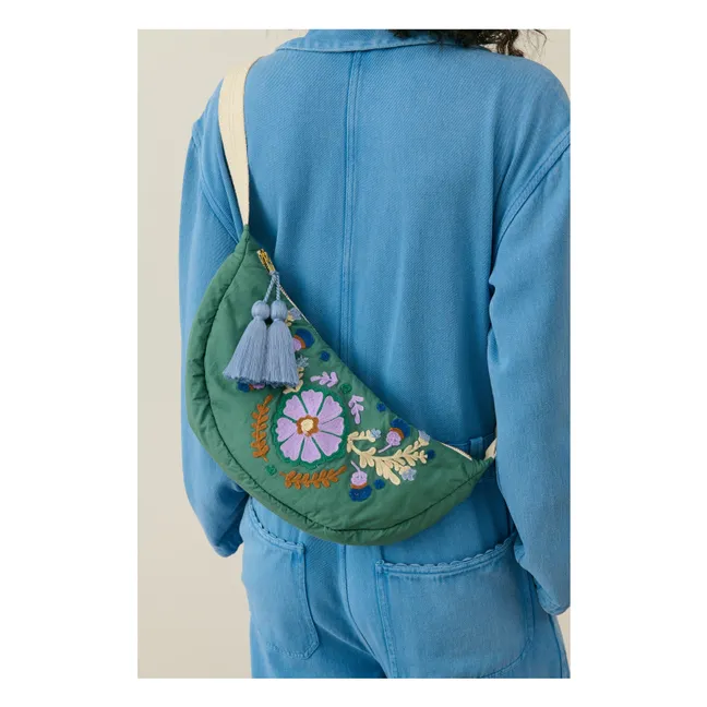 Marsupio in cotone organico Pastek - Collezione donna | Verde
