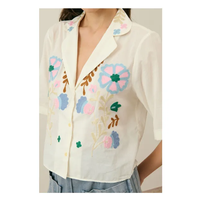 Camicia Emile in cotone biologico - Collezione donna | Bianco