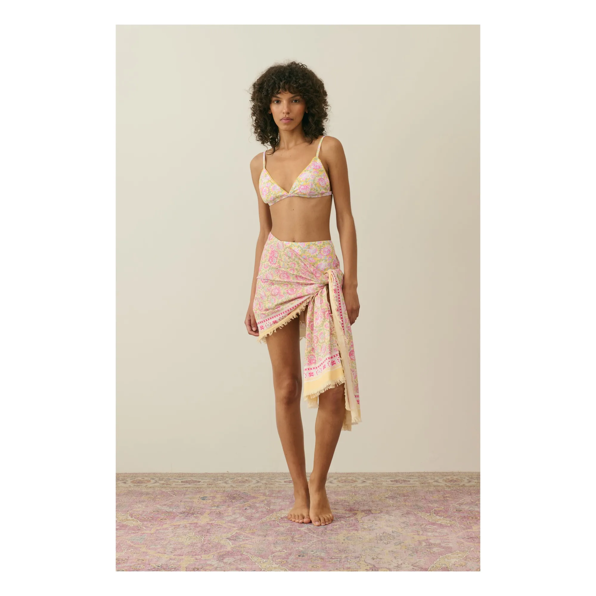 Foulard Playa - Collection Femme | Jaune- Image produit n°1