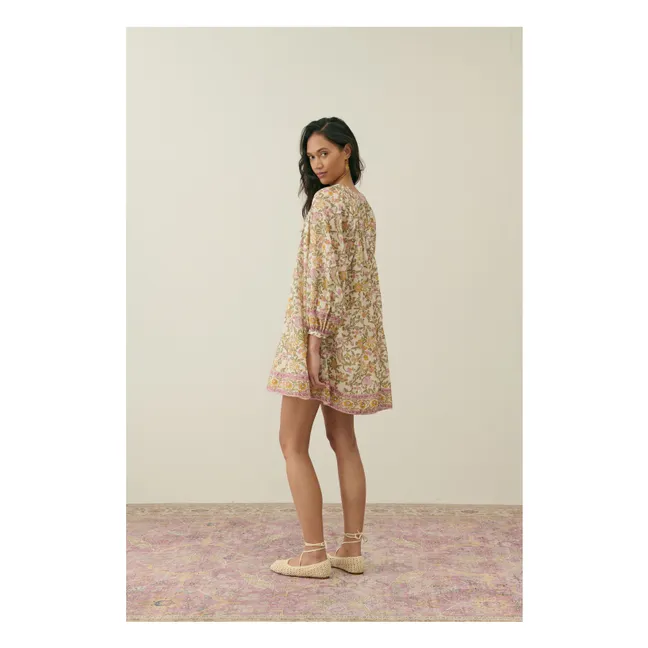 Robe Janice Mimosa Coton Bio - Collection Femme | Crème