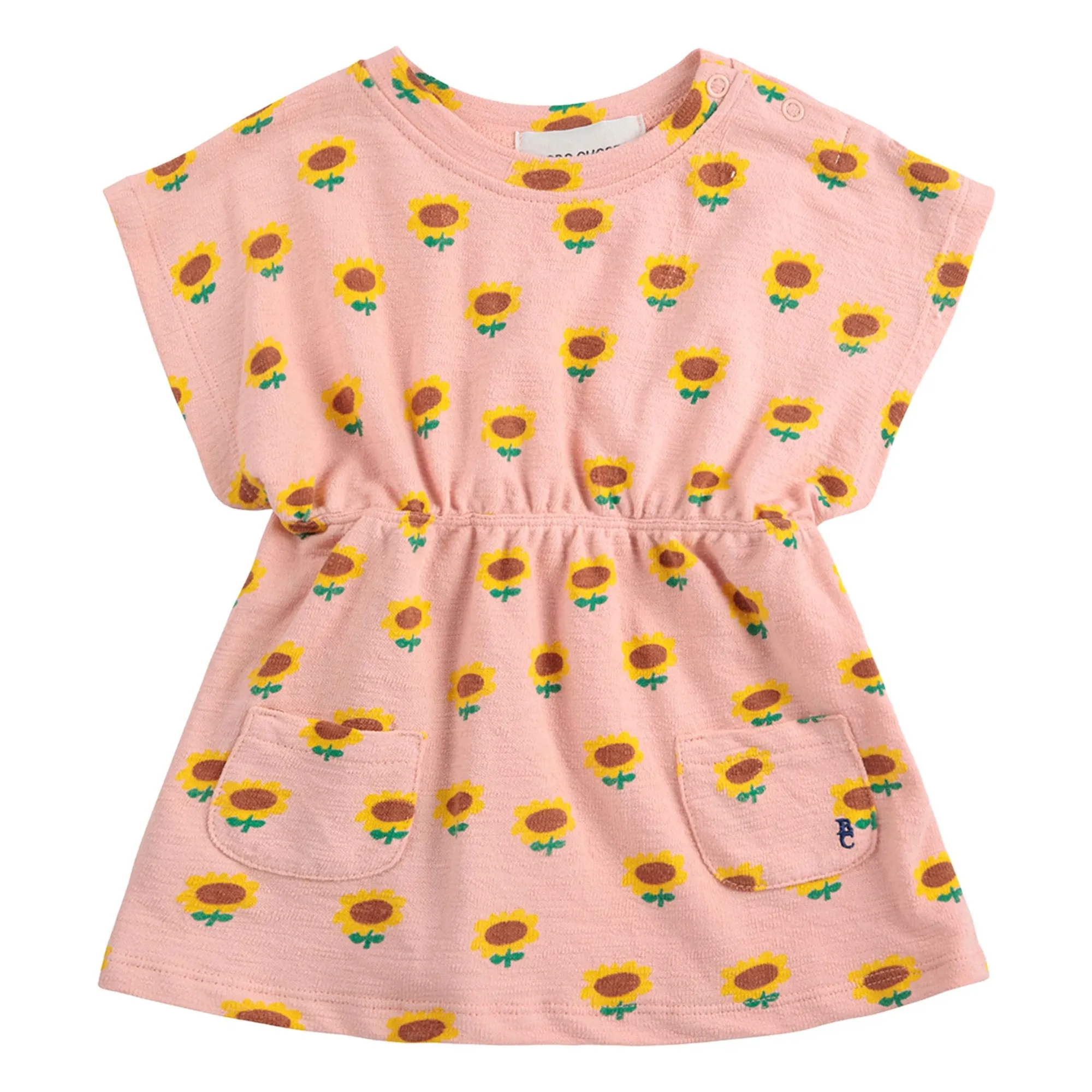Bobo Choses Pink Sunflower Dress