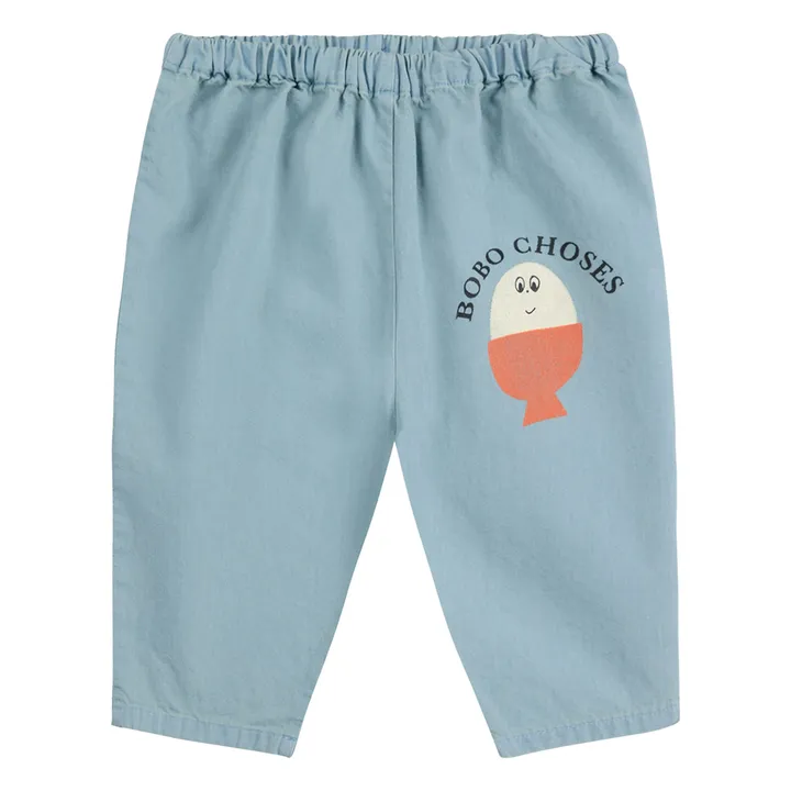 Pantalon Bobo Denim Léger | Bleu ciel- Image produit n°0
