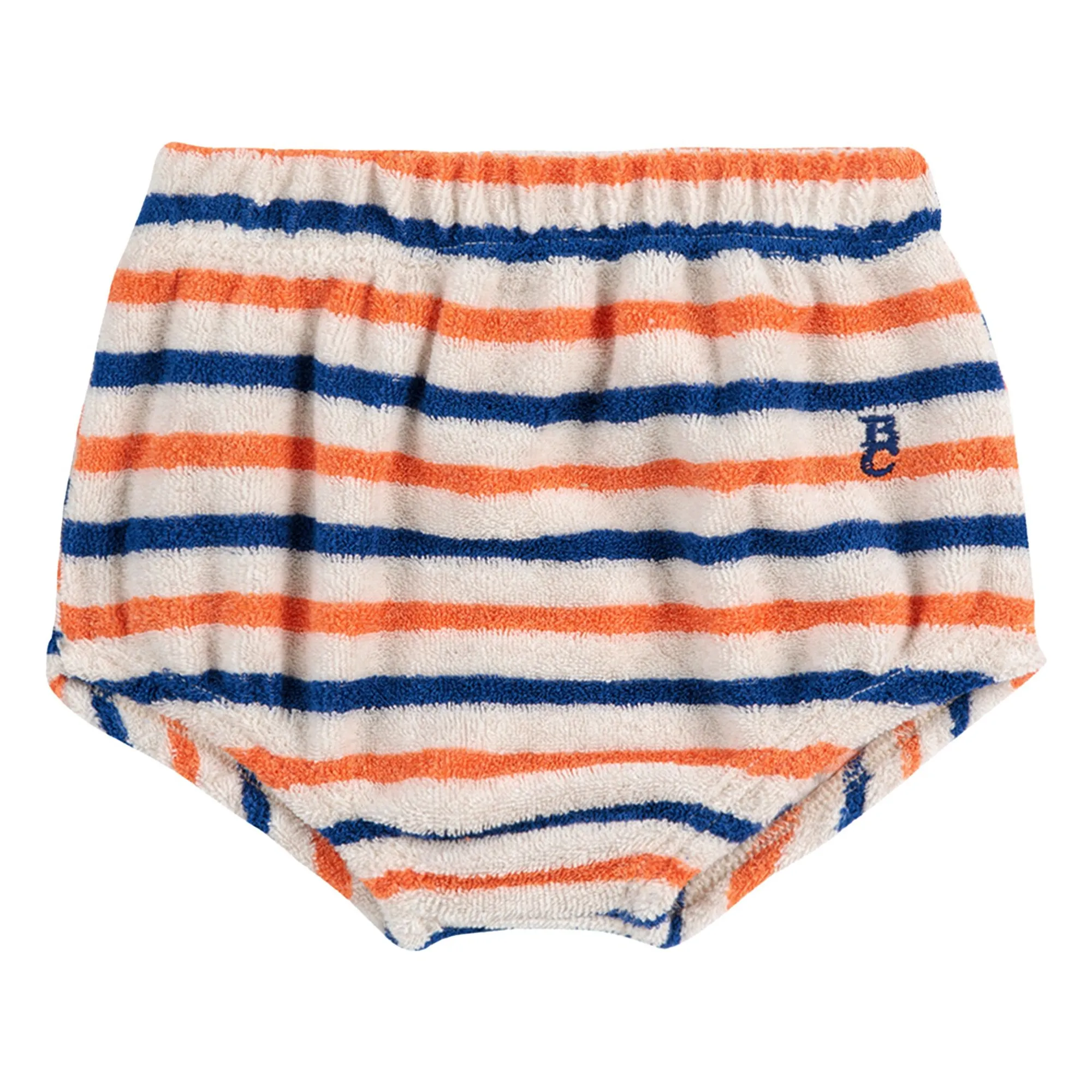 Bobo Choses Ecru Terry Stripe Bloomer