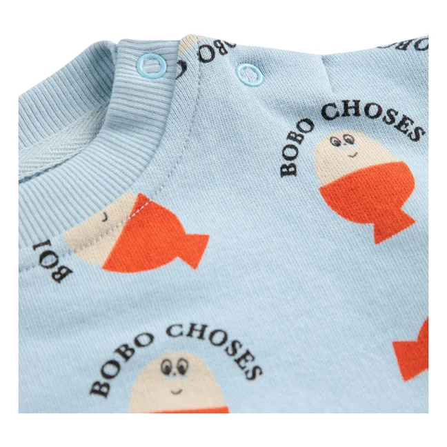 Bobo Sweat Algodón orgánico | Azul Cielo