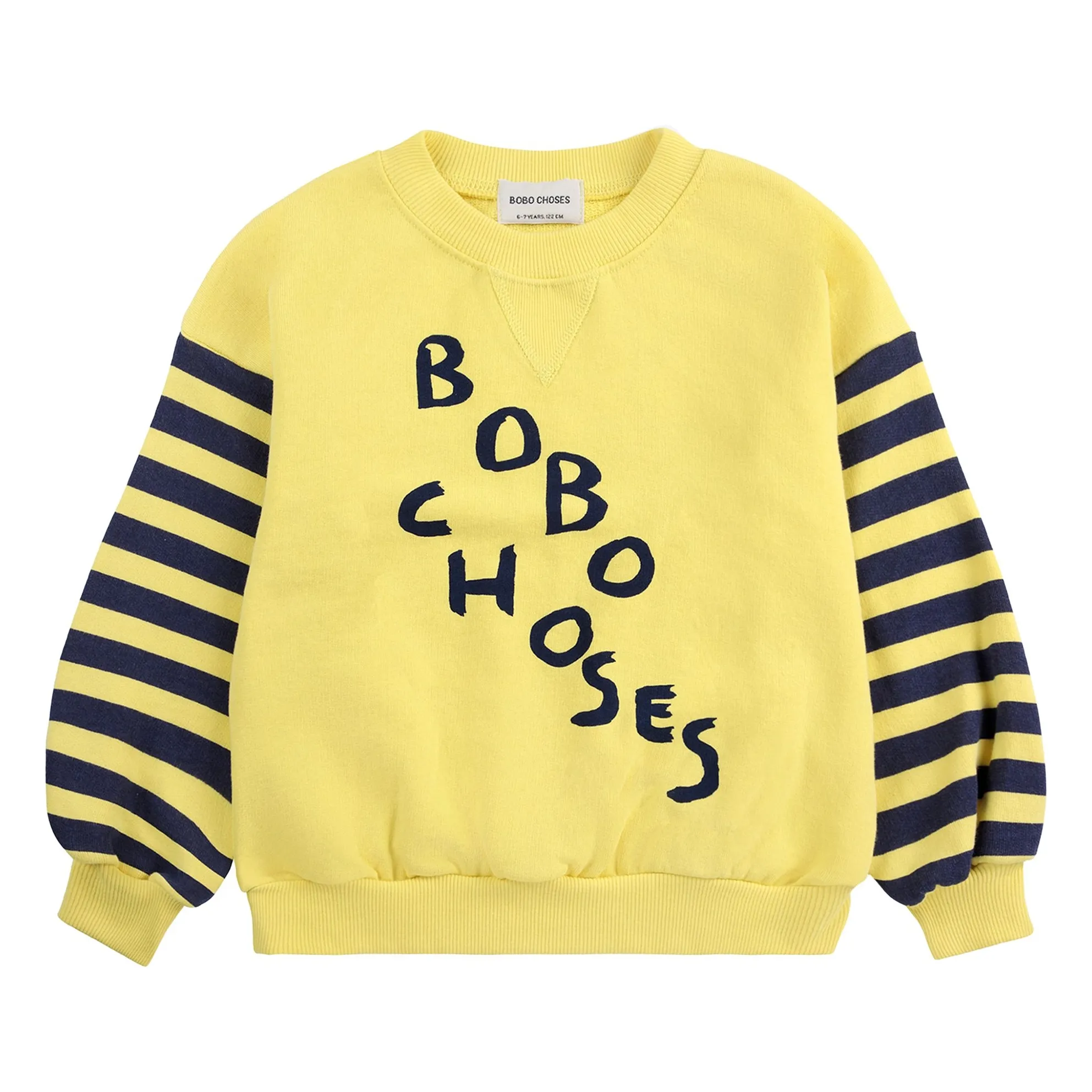 Bobo Choses Yellow Bee Sweat Organic Cotton