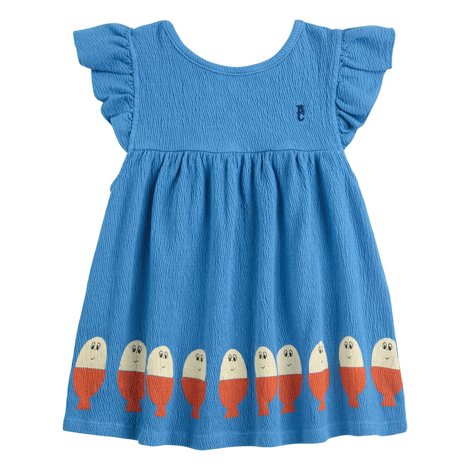 Bobo Choses Blue Organic Cotton Bobo Dress