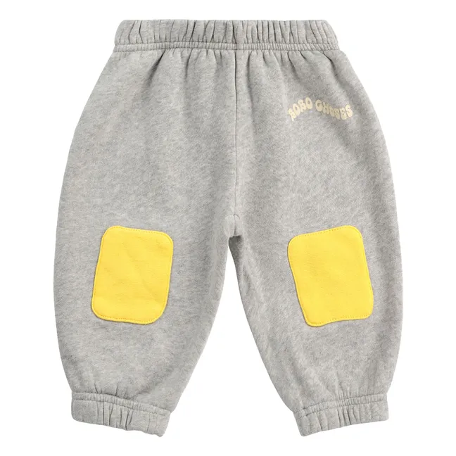 Joggers de algodón ecológico | Gris Jaspeado