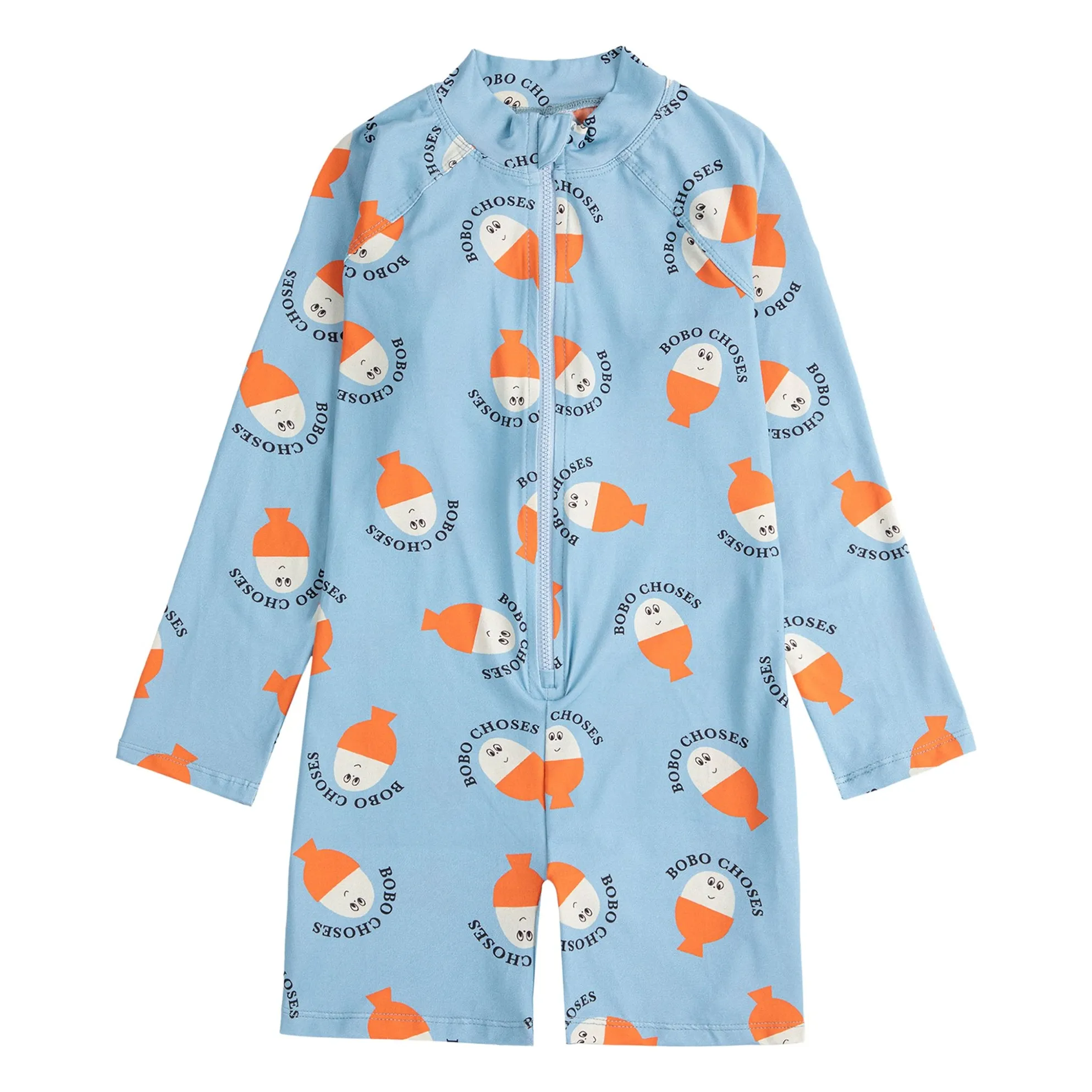 Bobo Choses Blue Bobo Recycled Fiber Bathing Suit