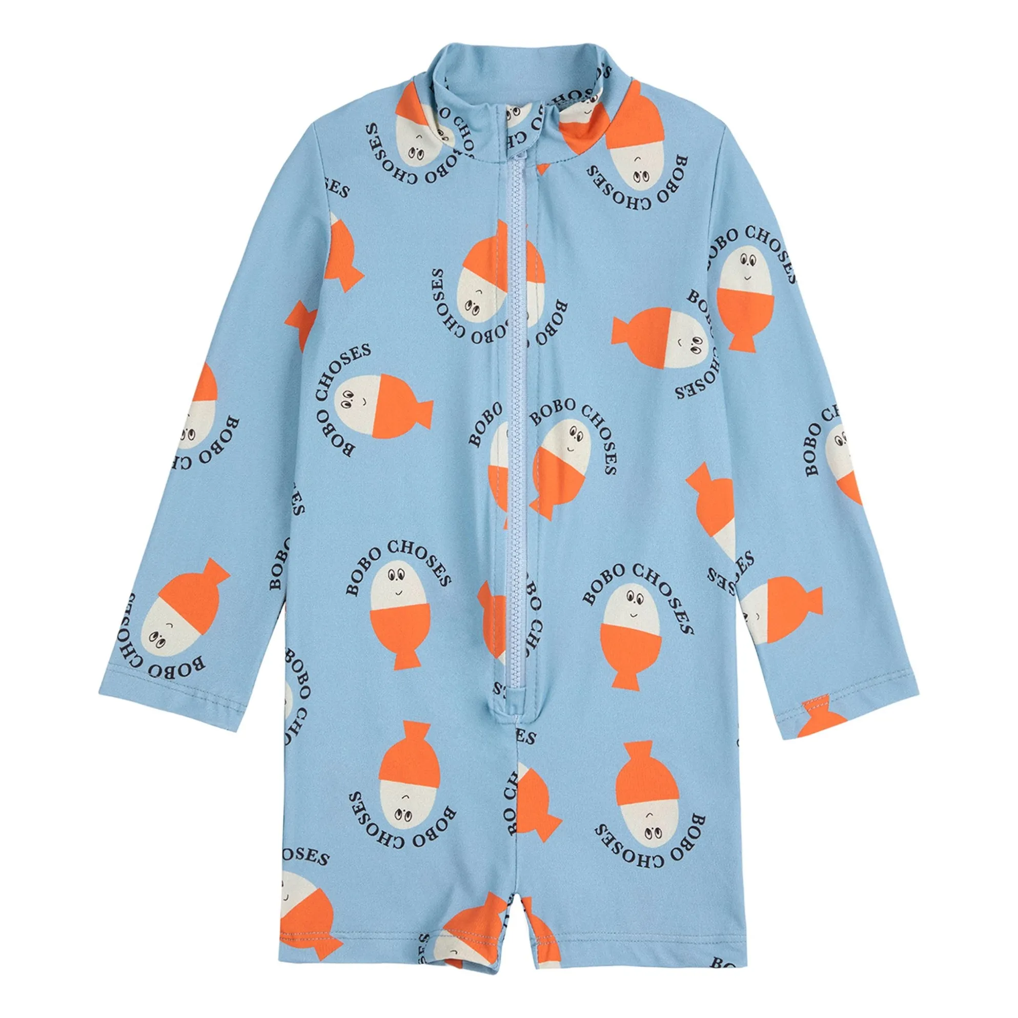 Bobo Choses Blue Bobo Recycled Fiber Bathing Suit