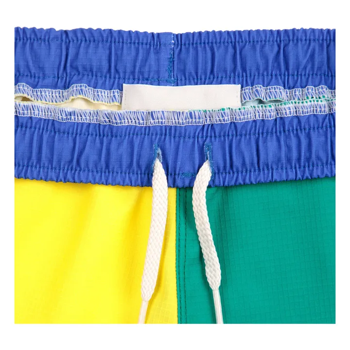 Short de Bain Colorblock | Jaune- Image produit n°2
