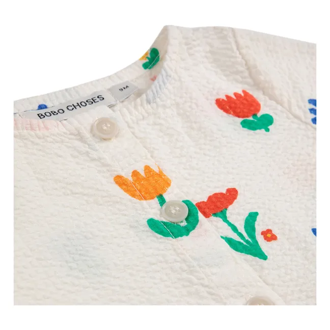 Kleid Blumen | Seidenfarben