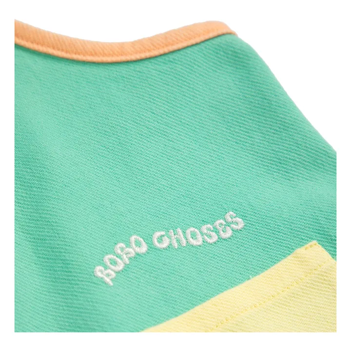 Combishort Colorblock Fibres Recyclées | Lavande- Image produit n°4