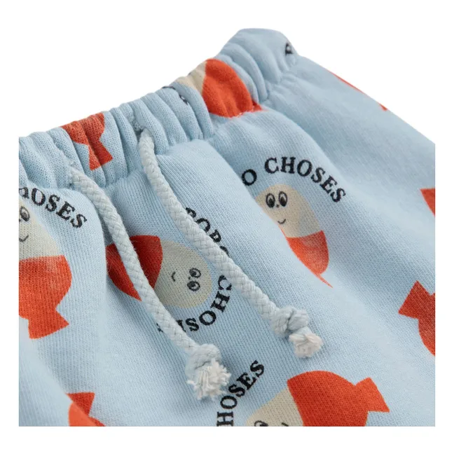 Joggers in cotone biologico Bobo | Azzurro