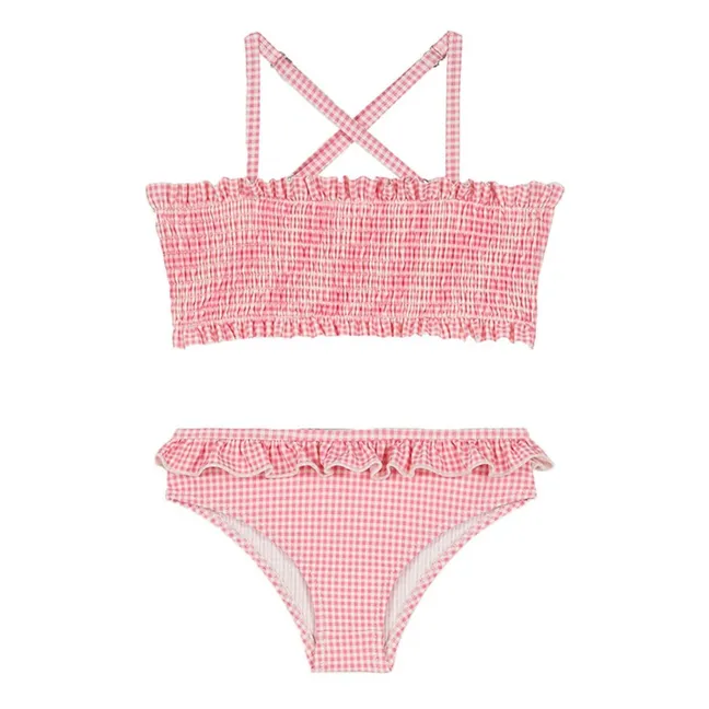 Maillot de Bain Akane Fibres Recyclées | Rose