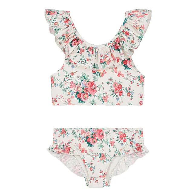 Costume da bagno Primavera in fibra riciclata | Crema