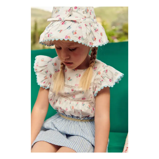 Chapeau Eliana Coton Bio | Ecru