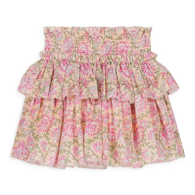 Falda Roumia Algodón orgánico | Rosa
