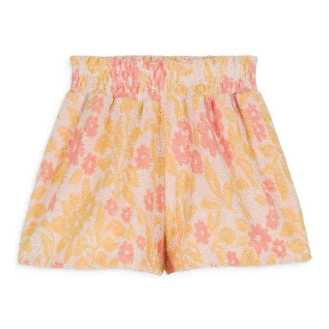 Pantalones cortos de algodón ecológico Clemoune | Crema