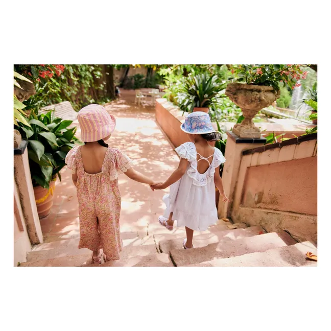 Jumpsuit Irene Bio-Baumwolle | Rosa