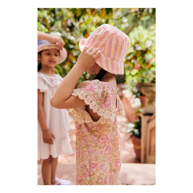 Tuta Irene in cotone biologico | Rosa