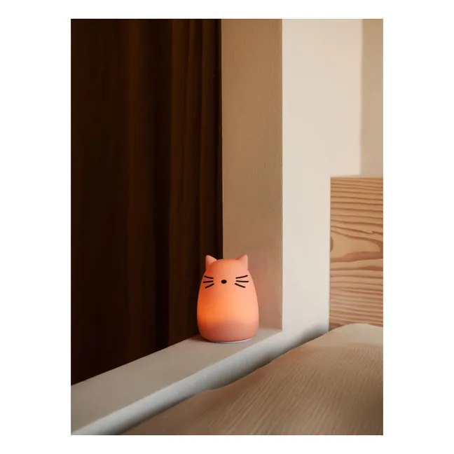 Veilleuse Winston | Cat rose