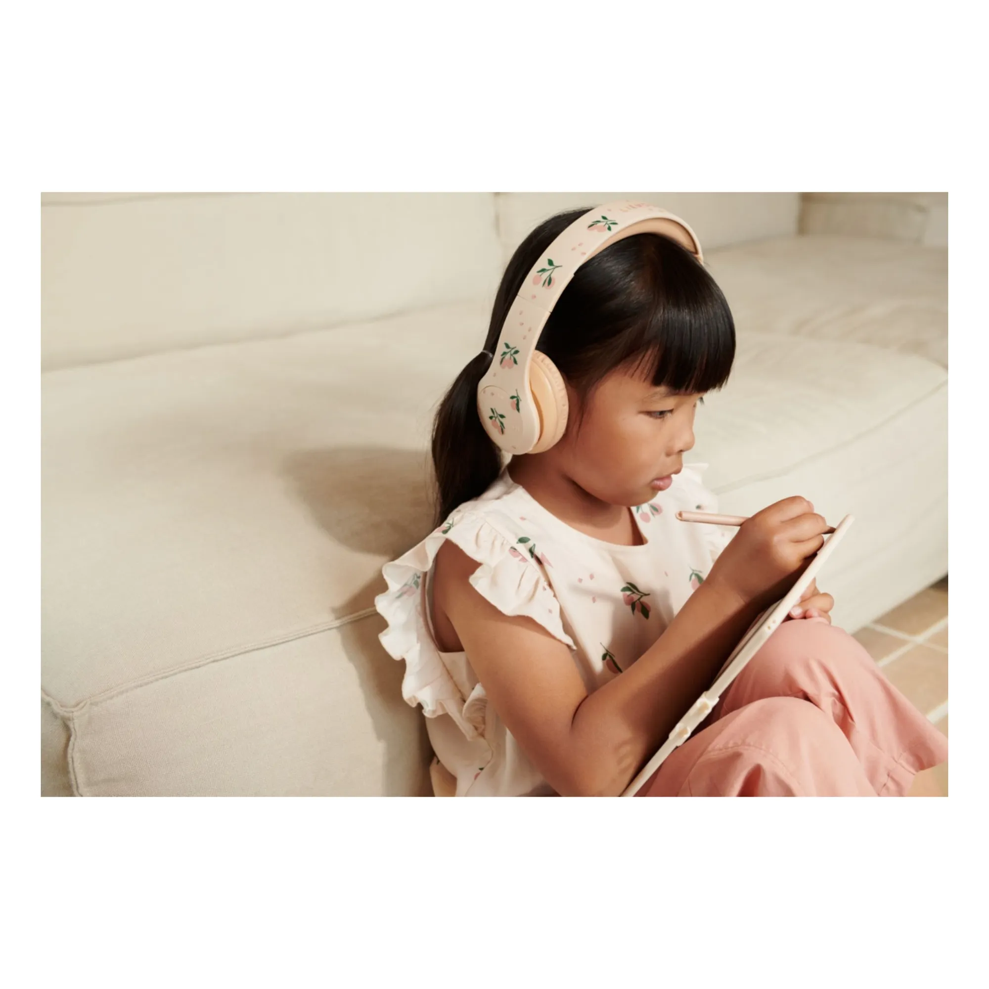 Casque sans fil Quinn | Peach/Sea shell- Image produit n°1