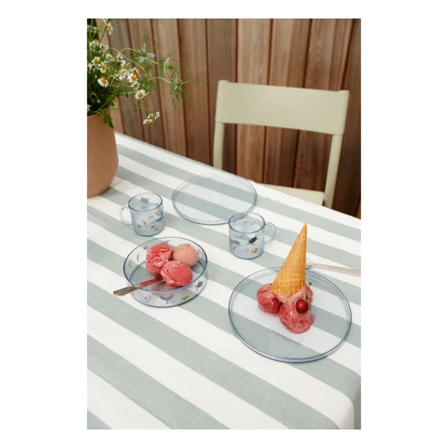 Set vaisselle Siva en tritan | Sea creature/Sandy