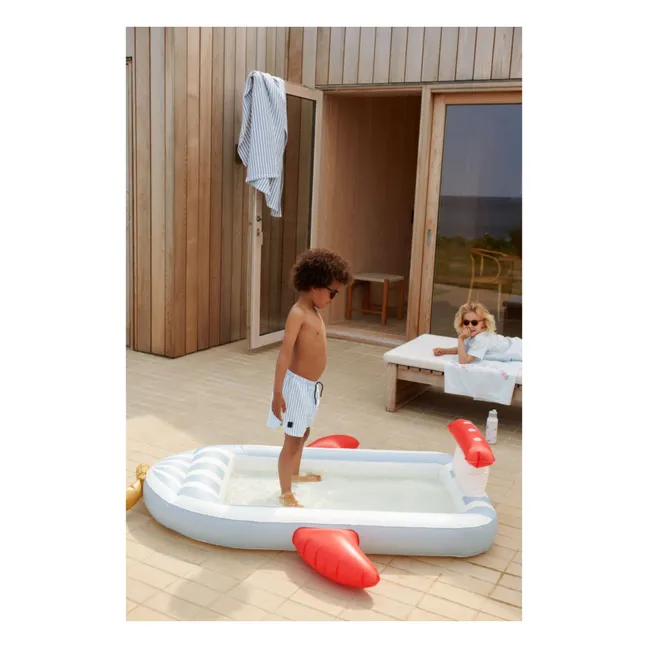 Matelas gonflable Peyton | Ice blue/Sandy
