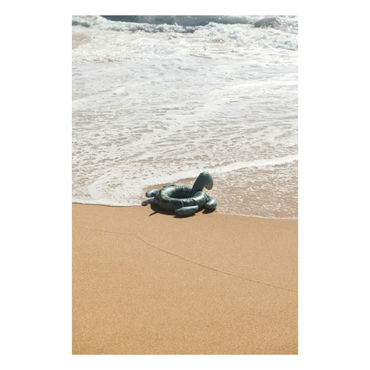 Bouée gonflable tortue Phoebe | Faune green- Image produit n°1