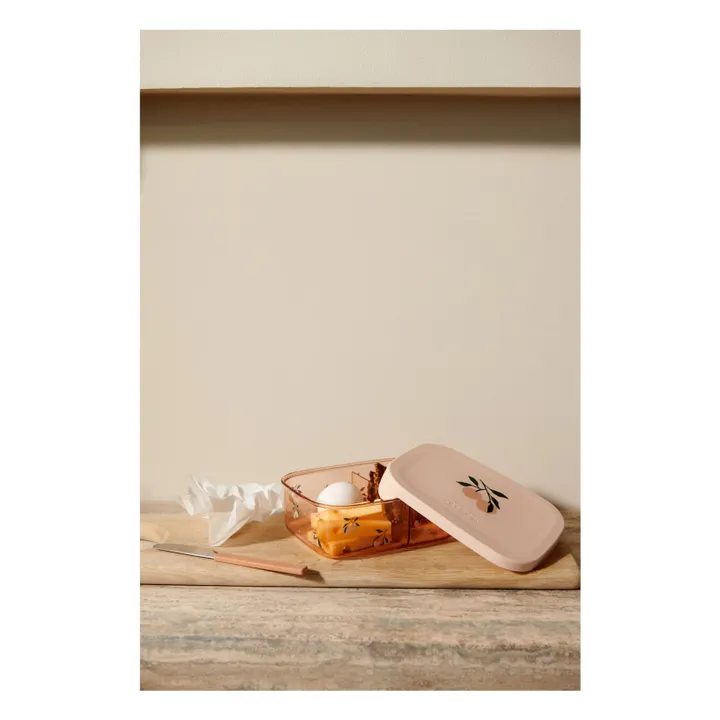 Lunch-box en tritan Arthur | Peach/Sea shell- Image produit n°1