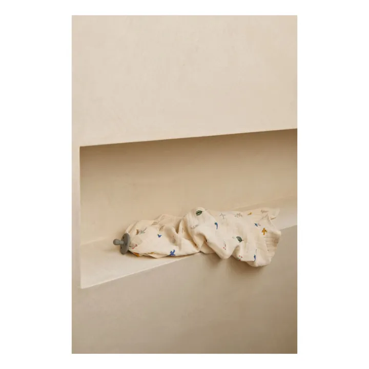 Langes Lewis en coton bio - Set de 2 | Aviator/Ecru- Image produit n°1