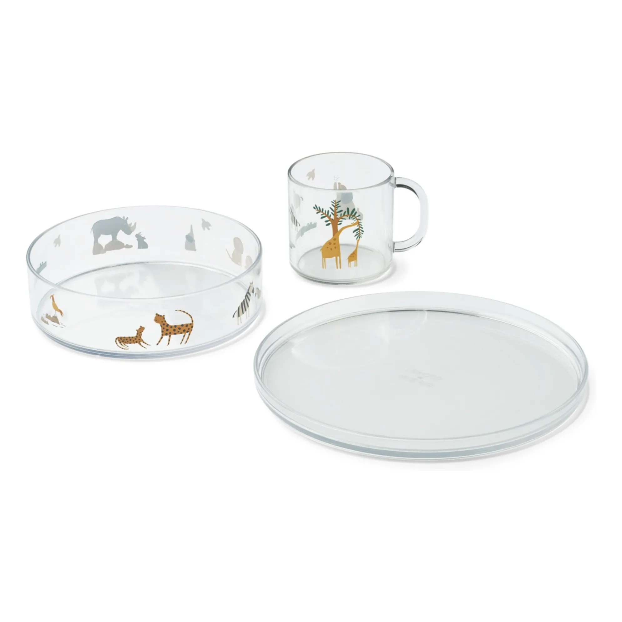 Liewood All Together/Sandy Siva Crockery Set In Tritan